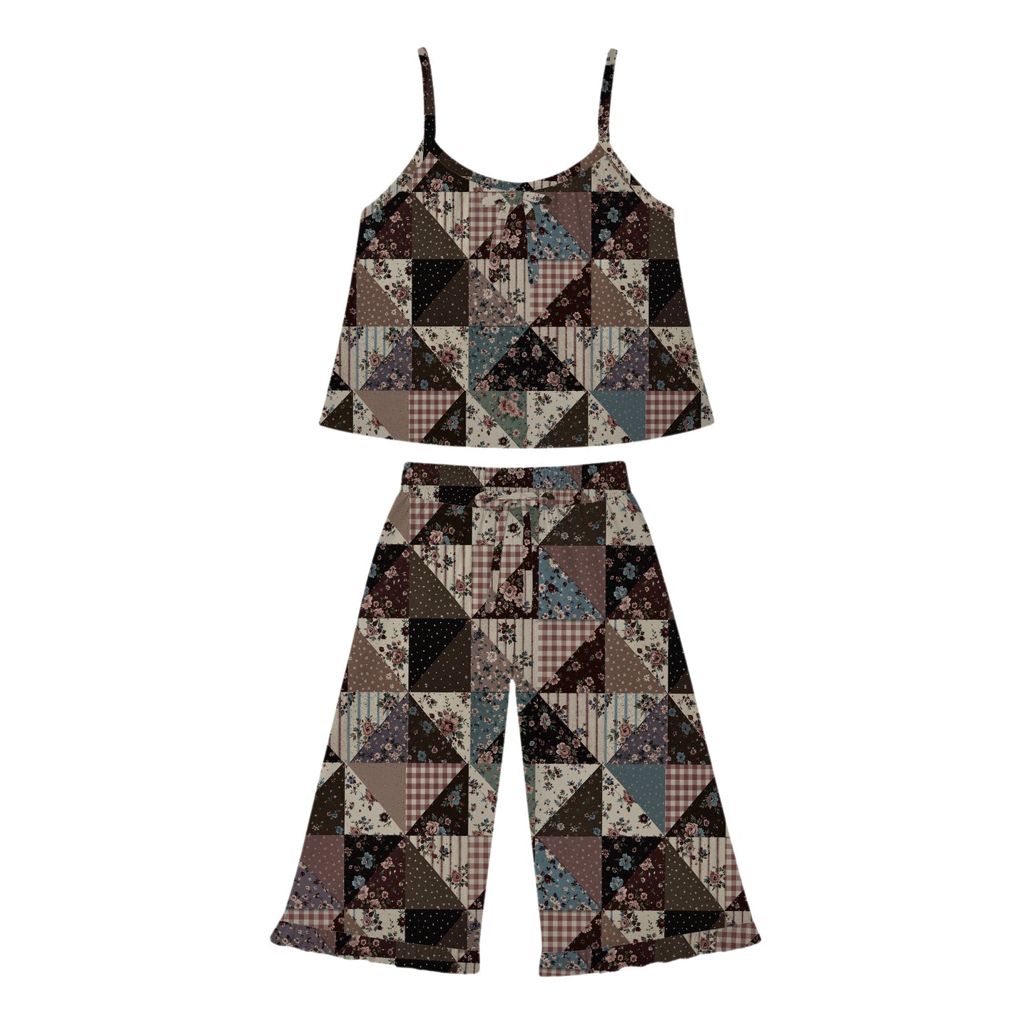 Patchwork and Posies Culotte Set