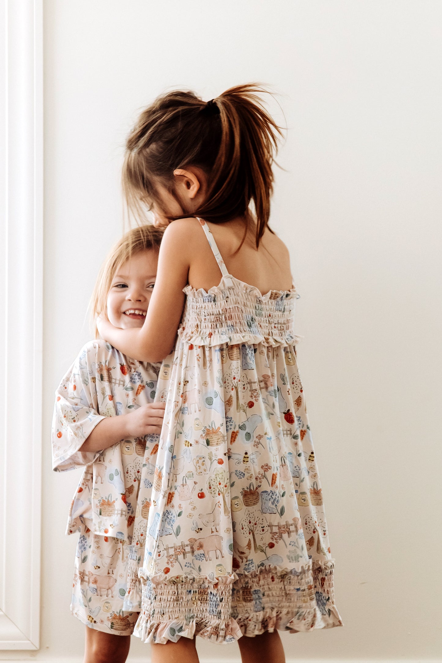 Honey and Hen Ruffle Dress