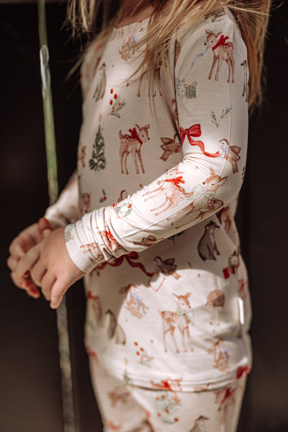 Woodland Noel Long Sleeve Set