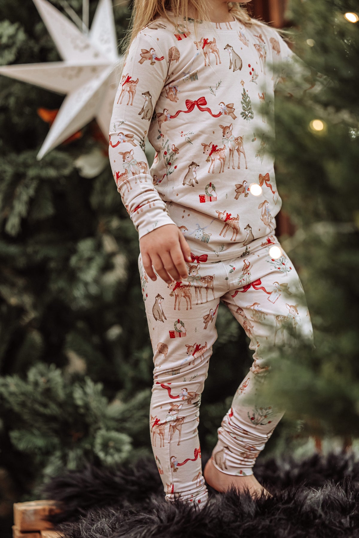 Woodland Noel Long Sleeve Set