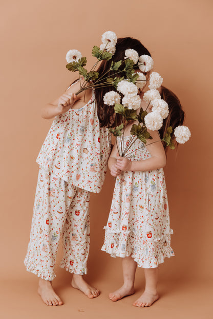 Strawberry Shortcake Ruffle Dress