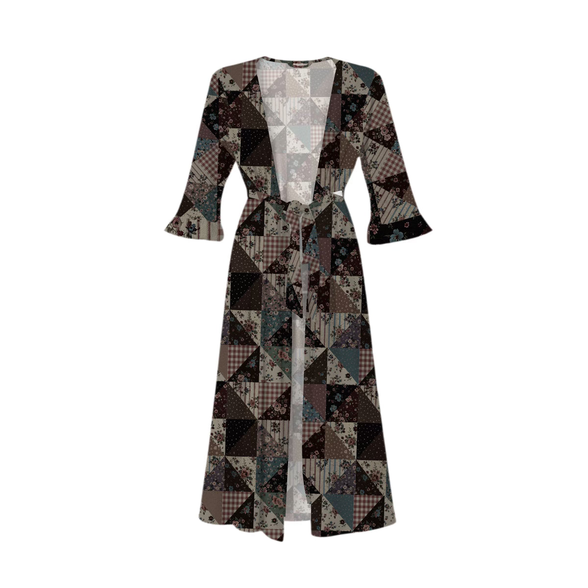 Patchwork and Posies Womens Robe