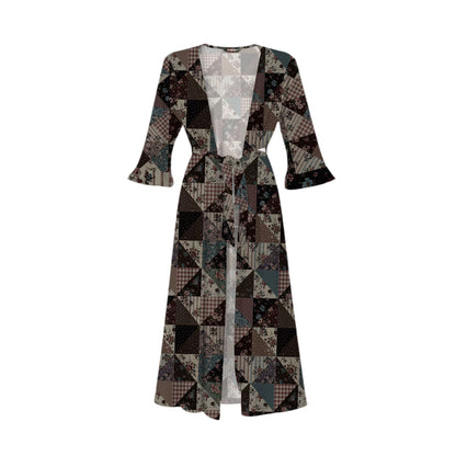 Patchwork and Posies Womens Robe