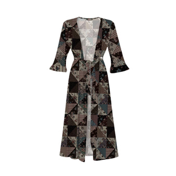 Patchwork and Posies Womens Robe