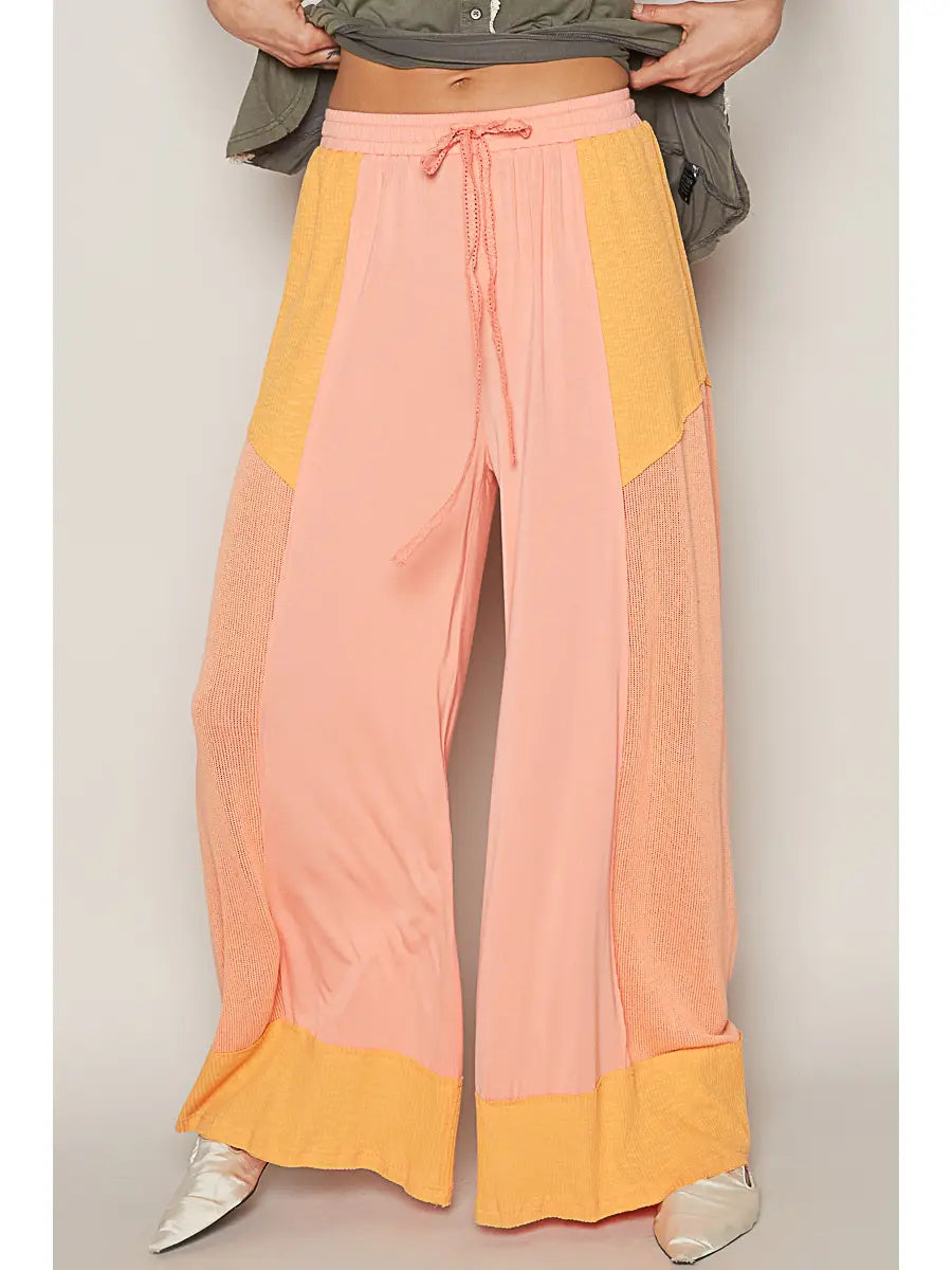 Coral Orange Pant
