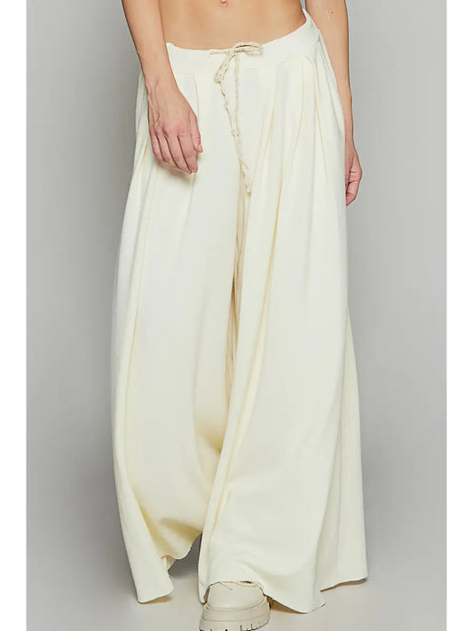 Natural Wide Leg Pant
